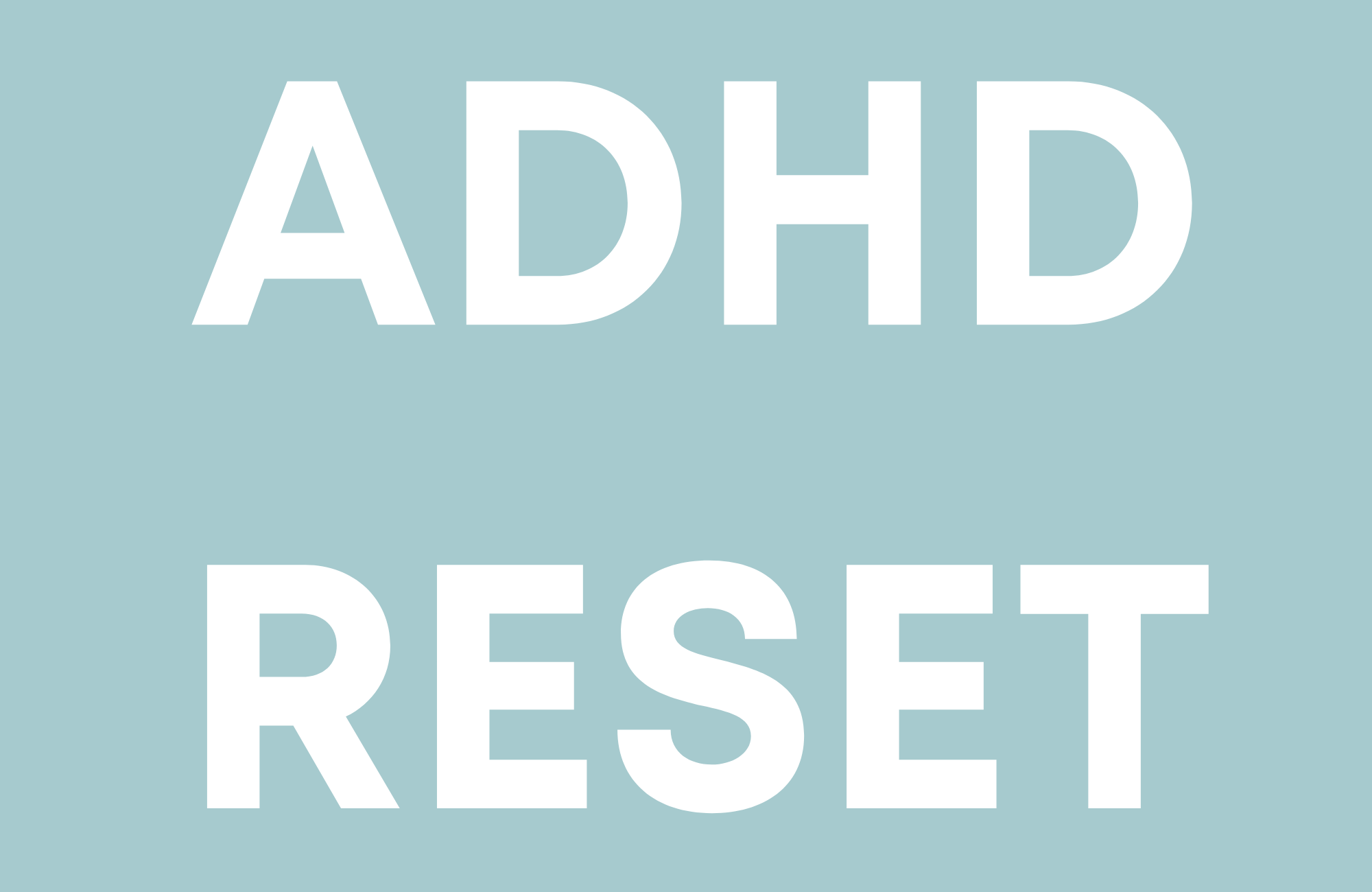 ADHD Reset Holistic Adult ADHD life coaching